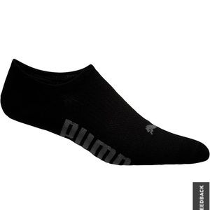 Puma Cushioned Invisible No Show Socks (3 pair)